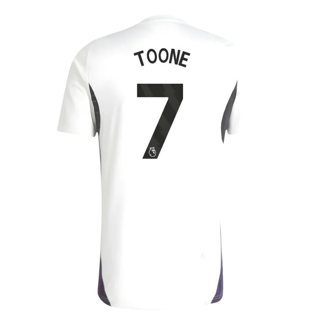 2025-2026 Man Utd Training Jersey (White) (Toone 7) — Shop Now