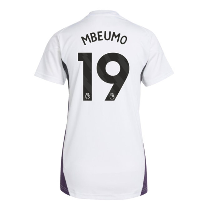 2025-2026 Man Utd Training Jersey (White) - Womens (Mbeumo 19) — Buy Online