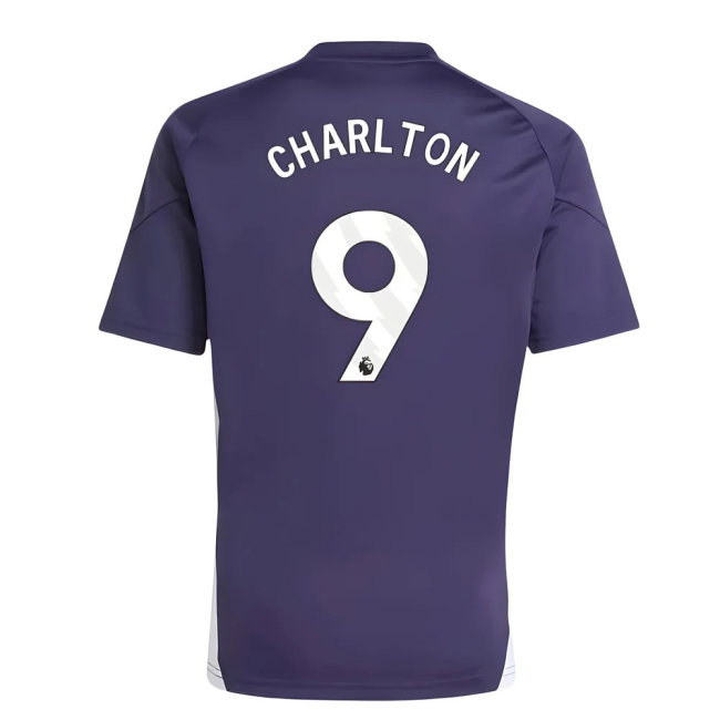 2025-2026 Man Utd Training Tee (Aurora Plum) (Charlton 9) — Shop Now