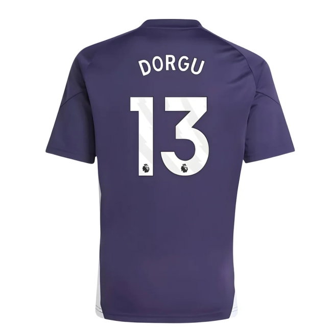 2025-2026 Man Utd Training Tee (Aurora Plum) (Dorgu 13) — Shop Now