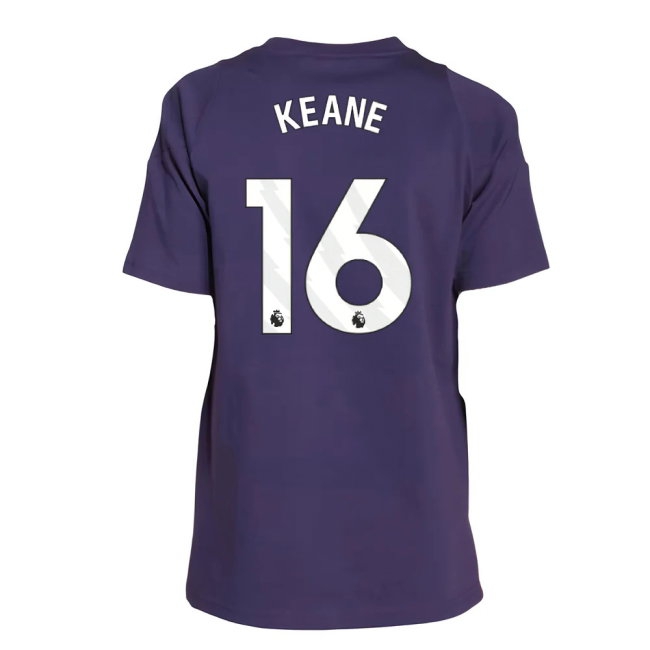 2025-2026 Man Utd Training Tee (Aurora Plum) - Kids (Keane 16) — Buy Online