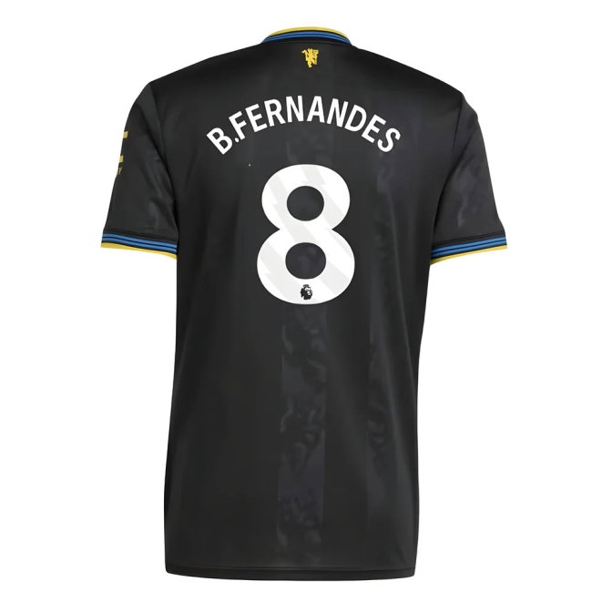 2025-2026 Manchester United Third Shirt (B.Fernandes 8) — Buy Now