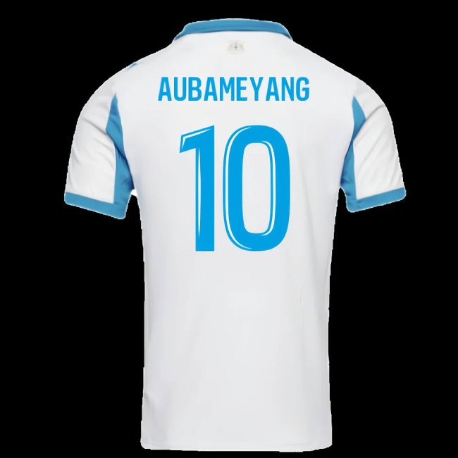 2025-2026 Marseille Home Shirt (Aubameyang 10) — Buy Now