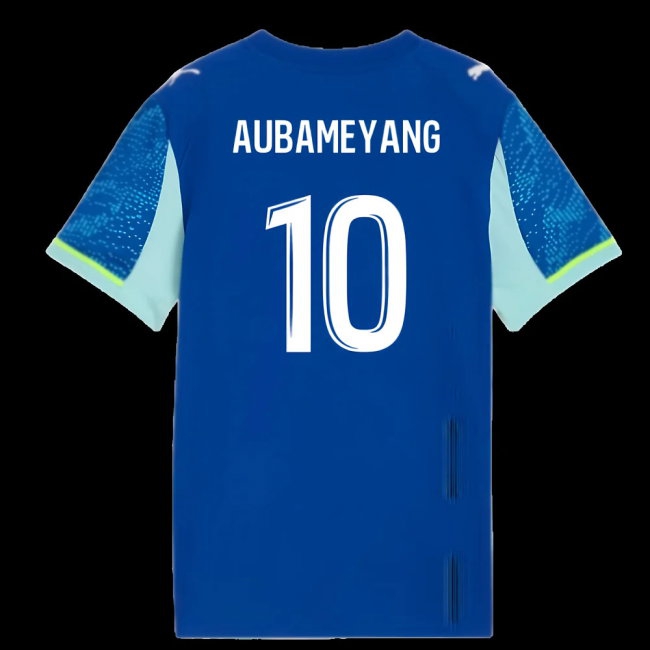 2025-2026 Marseille Third Shirt (Kids) (Aubameyang 10) — Buy Online