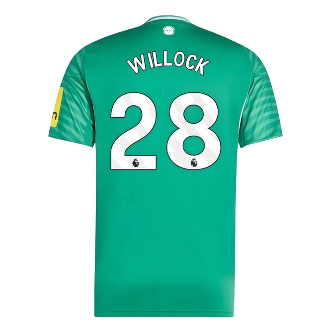 2025-2026 Newcastle Away Shirt (Willock 28) — Buy Now