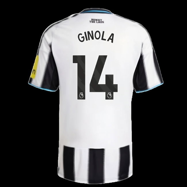 2025-2026 Newcastle Home Shirt (Ginola 14) — Shop Now