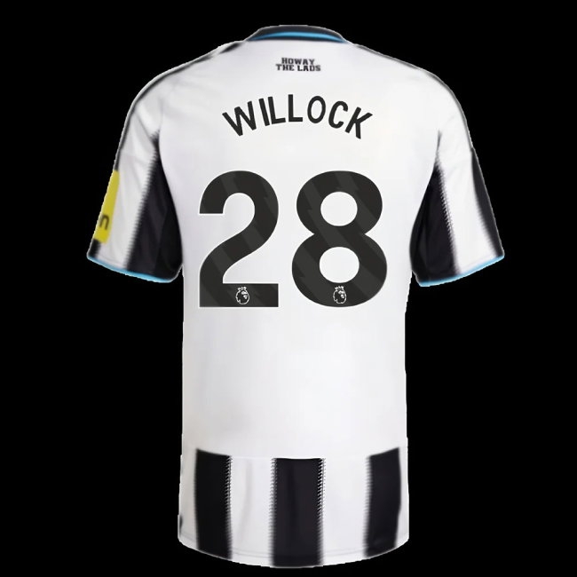 2025-2026 Newcastle Home Shirt (Willock 28) — Shop Online