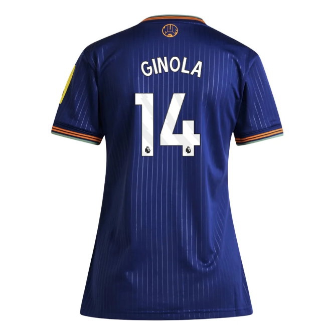2025-2026 Newcastle Third Shirt (Womens) (Ginola 14) — Buy Online