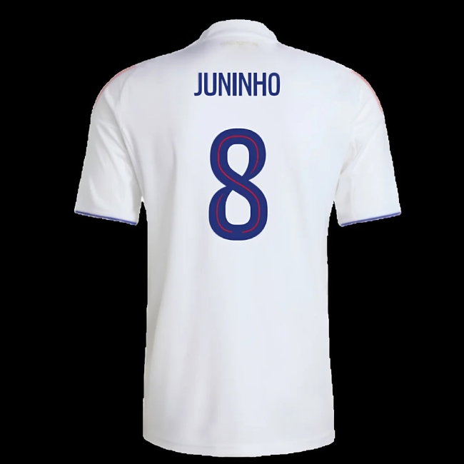 2025-2026 Olympique Lyon Home Shirt (Juninho 8) — Shop Online