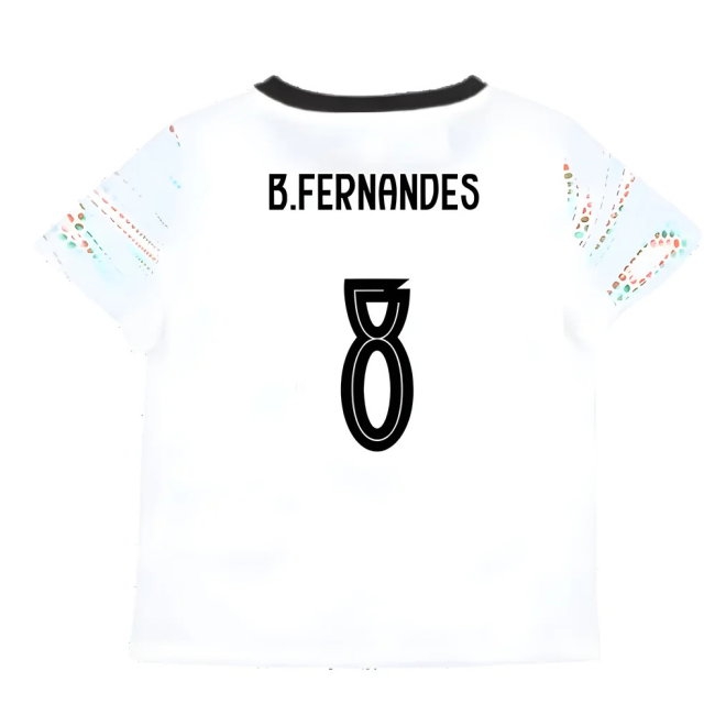 2025-2026 Portugal Away Mini Kit (B.Fernandes 8) — Shop Online