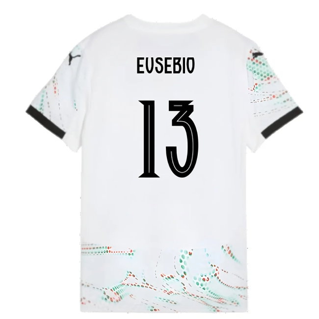 2025-2026 Portugal Away Shirt (Womens) (Eusebio 13) — Buy Now