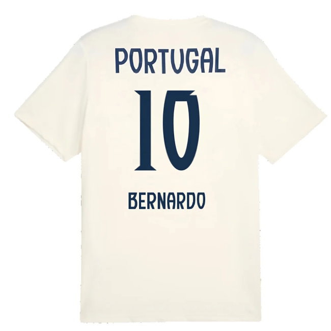 2025-2026 Portugal Casuals Tee (Sugared Almond) (Bernardo 10) — Shop Online