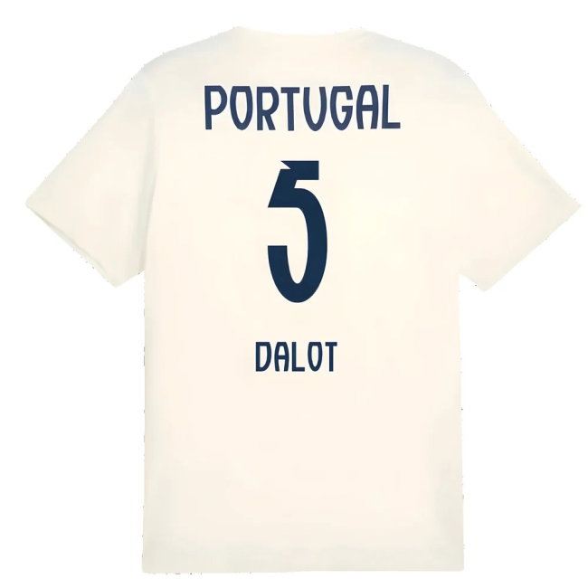 2025-2026 Portugal Casuals Tee (Sugared Almond) (Dalot 5) — Shop Now