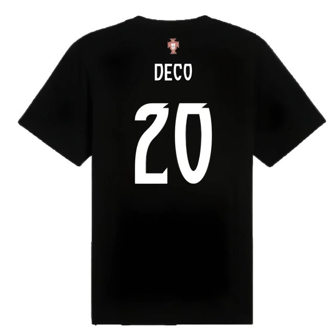2025-2026 Portugal ftblNRGY Tee (Black) (Deco 20) — Shop Online