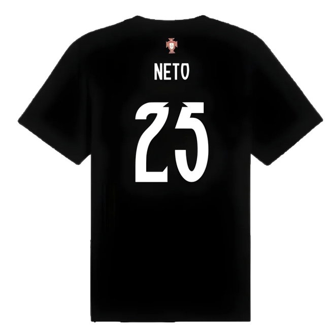 2025-2026 Portugal ftblNRGY Tee (Black) (Neto 25) — Buy Online