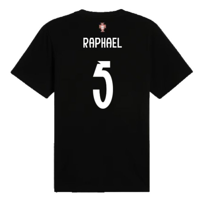 2025-2026 Portugal ftblNRGY Tee (Black) (Raphael 5) — Buy Now