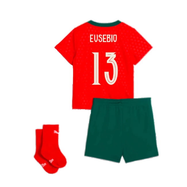 2025-2026 Portugal Home Baby Kit (Eusebio 13) — Shop Online