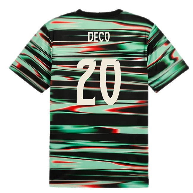 2025-2026 Portugal Prematch SS Jersey (Black) (Deco 20) — Shop Online