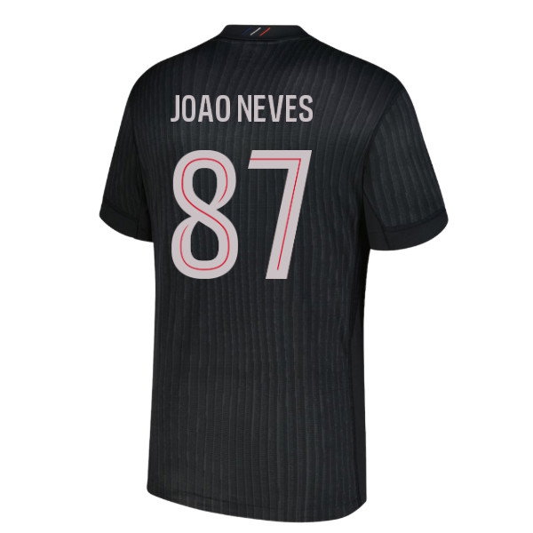 2025-2026 PSG Fourth Shirt (Joao Neves 87) — Shop Now