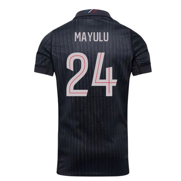 2025-2026 PSG Fourth Shirt (Kids) (Mayulu 24) — Buy Now