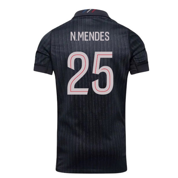 2025-2026 PSG Fourth Shirt (Kids) (N.Mendes 25) — Buy Now