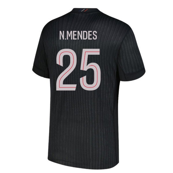 2025-2026 PSG Fourth Shirt (N.Mendes 25) — Buy Online