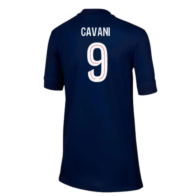 2025-2026 PSG Paris Saint Germain Home Shirt (Kids) (Cavani 9) — Buy Now