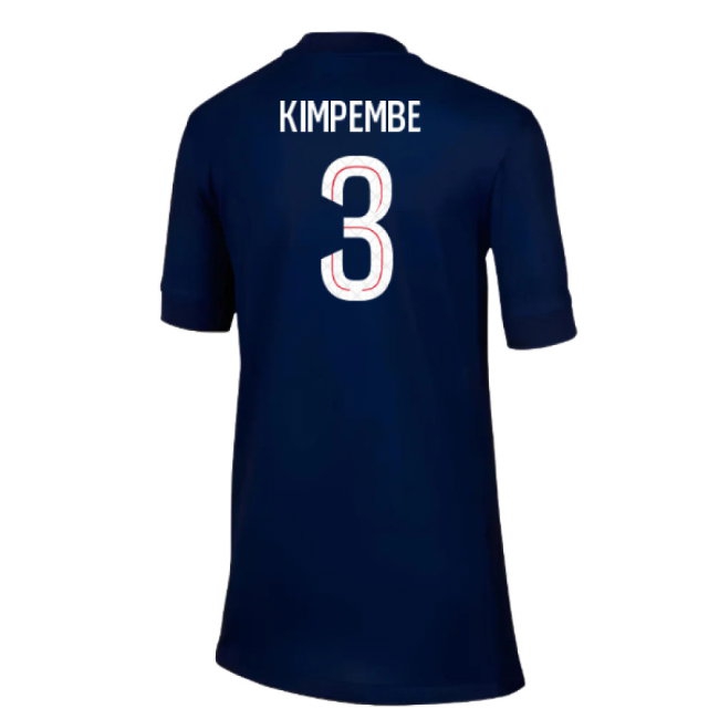 2025-2026 PSG Paris Saint Germain Home Shirt (Kids) (Kimpembe 3) — Buy Online