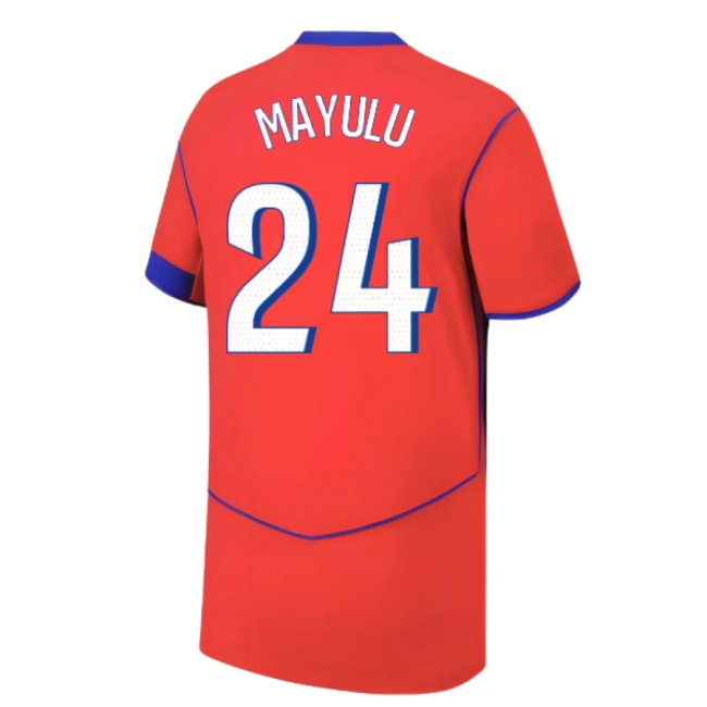 2025-2026 PSG Third Shirt (Kids) (Mayulu 24) — Buy Now
