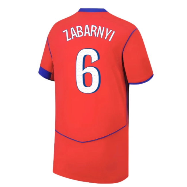 2025-2026 PSG Third Shirt (Kids) (Zabarnyi 6) — Buy Online