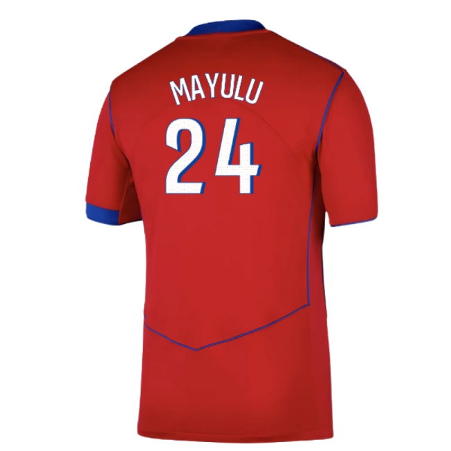 2025-2026 PSG Third Shirt (Mayulu 24) — Shop Online