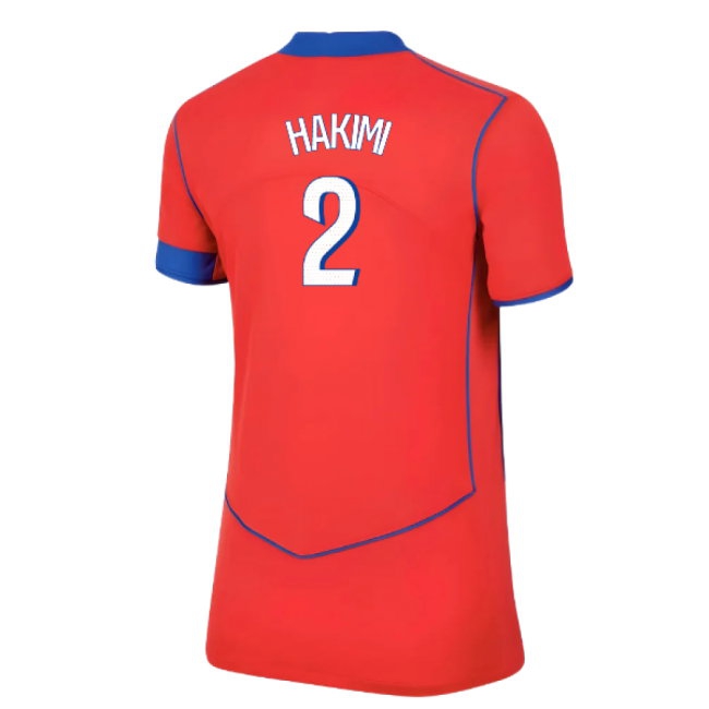 2025-2026 PSG Third Shirt (Womens) (Hakimi 2) — Buy Online