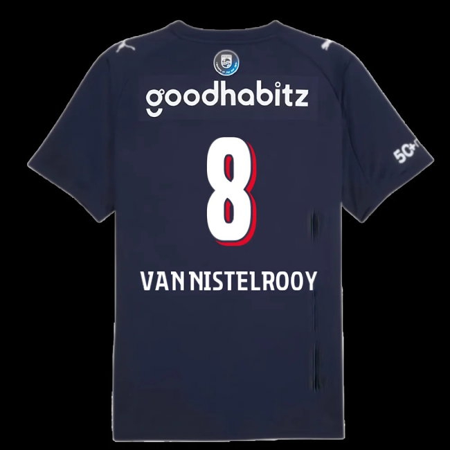 2025-2026 PSV Eindhoven Away Shirt (Van Nistelrooy 8) — Shop Now