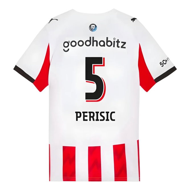 2025-2026 PSV Eindhoven Home Shirt (Kids) (Perisic 5) — Buy Now
