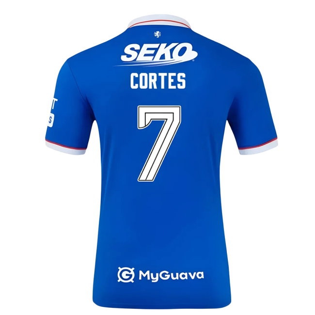 2025-2026 Rangers Player Version Home Shirt (Cortes 7) — Shop Online
