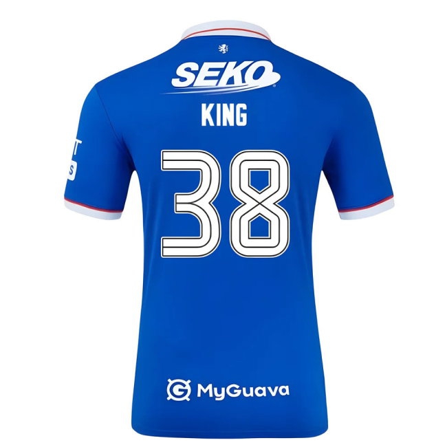 2025-2026 Rangers Player Version Home Shirt (King 38) — Buy Online