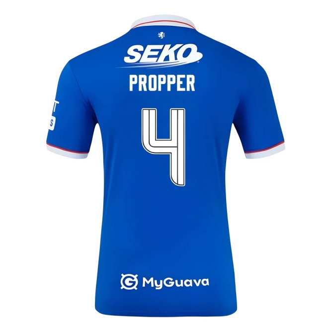 2025-2026 Rangers Player Version Home Shirt (Propper 4) — Buy Now