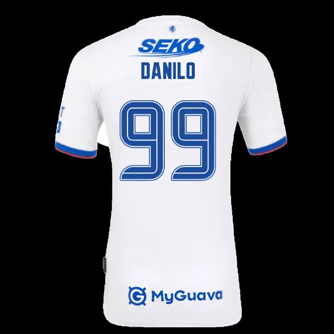 2025-2026 Rangers Away Shirt (Danilo 99) — Buy Now