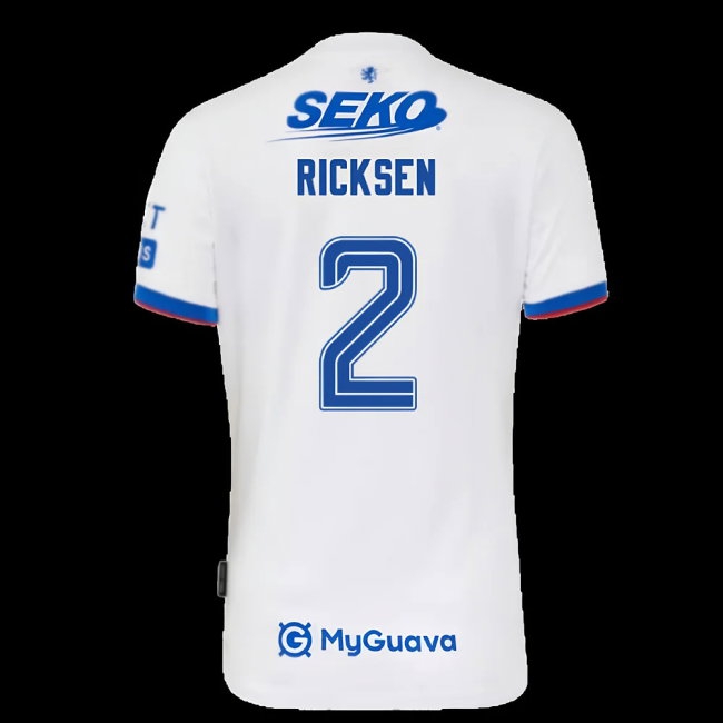 2025-2026 Rangers Away Shirt (Womens) (Ricksen 2) — Buy Now