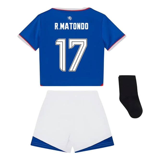 2025-2026 Rangers Home Baby Kit (R.Matondo 17) — Buy Online