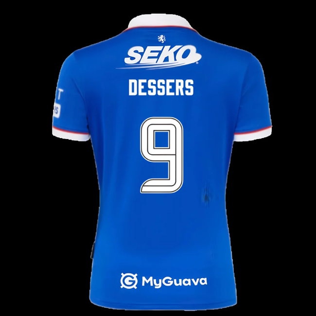2025-2026 Rangers Home Shirt (Dessers 9) — Buy Online
