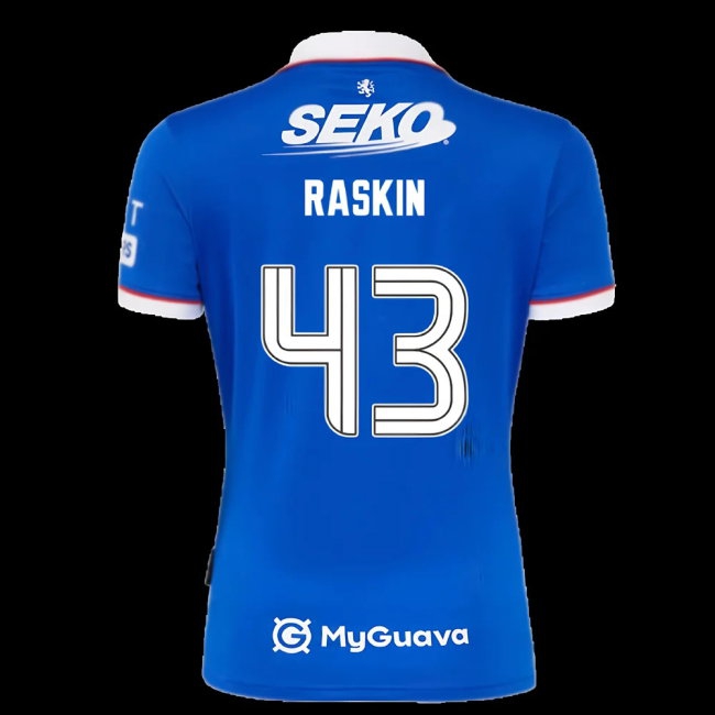 2025-2026 Rangers Home Shirt (Raskin 43) — Shop Online