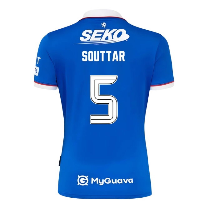 2025-2026 Rangers Home Shirt (Souttar 5) — Shop Online