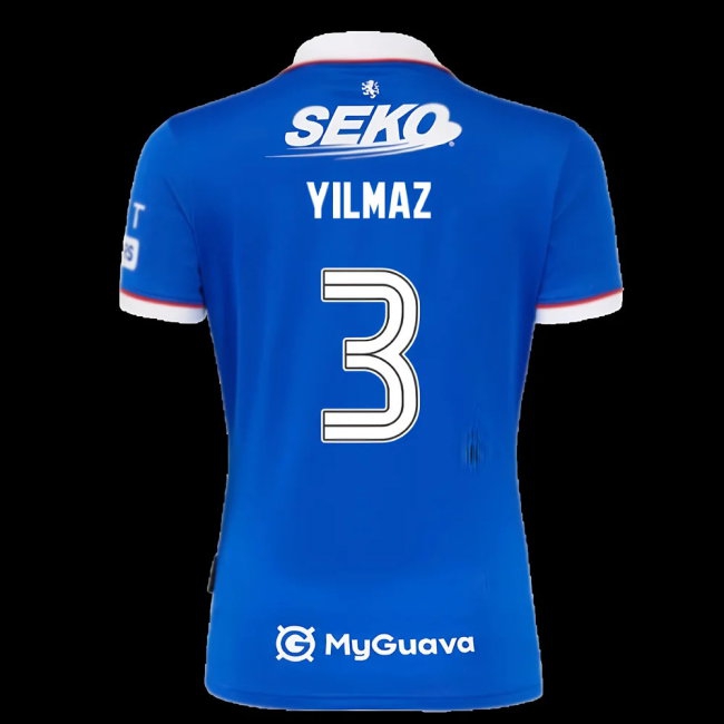2025-2026 Rangers Home Shirt (Yilmaz 3) — Buy Now