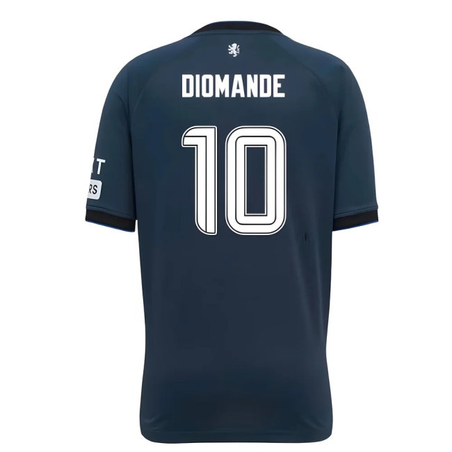 2025-2026 Rangers Third Shirt (Kids) (Diomande 10) — Shop Online