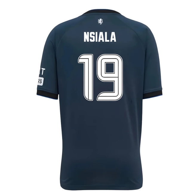 2025-2026 Rangers Third Shirt (Kids) (Nsiala 19) — Shop Now
