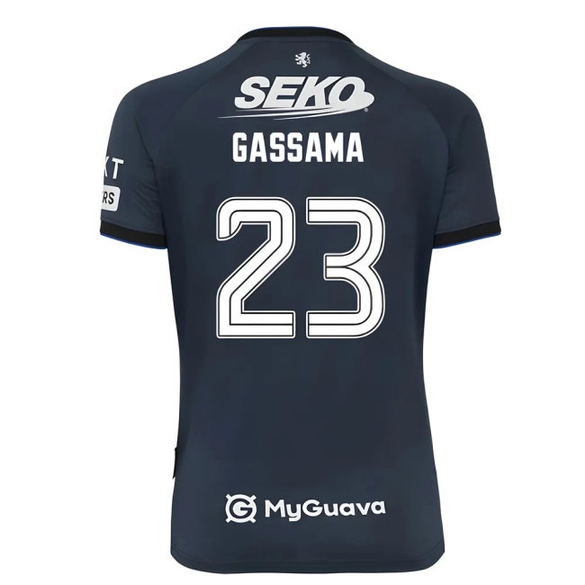 2025-2026 Rangers Third Shirt - Womens (Gassama 23) — Buy Online