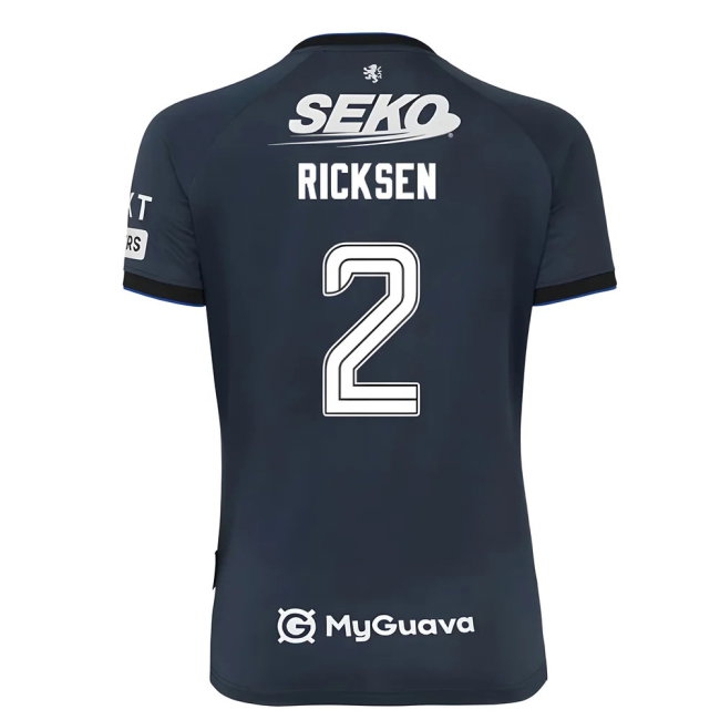 2025-2026 Rangers Third Shirt - Womens (Ricksen 2) — Buy Now