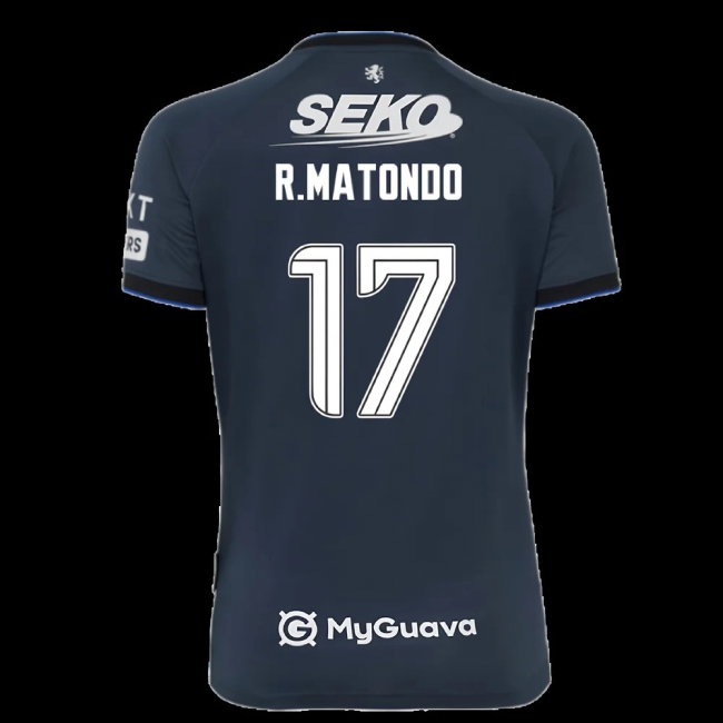 2025-2026 Rangers Third Shirt - Womens (R.Matondo 17) — Shop Online