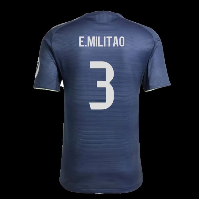 2025-2026 Real Madrid Player Version Away Shirt (E.Militao 3) — Shop Online